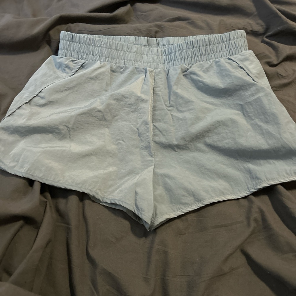 Aeropostale Women's Light Gray Athletic Shorts